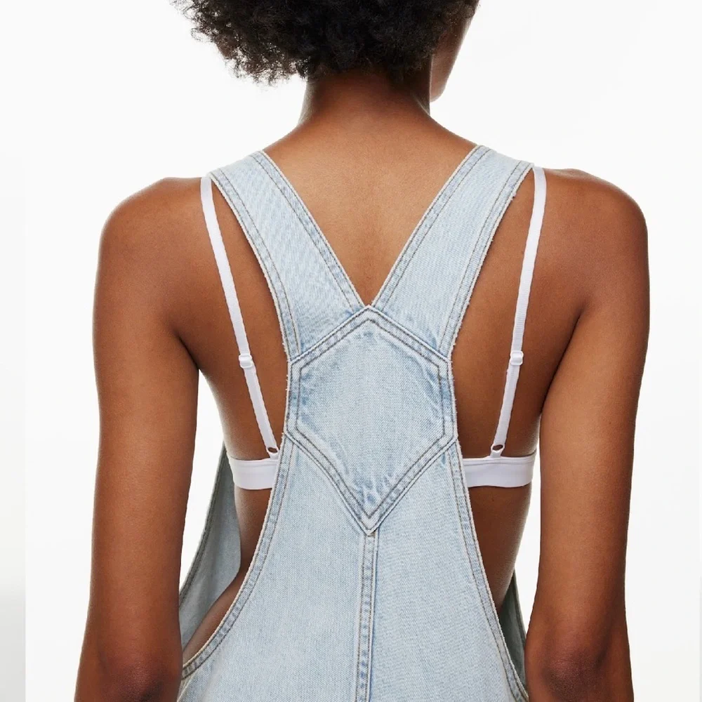 Denim Forum The '90s Vintage Baggy Overalls
Bleach Bleu Medium - Picture 3 of 7